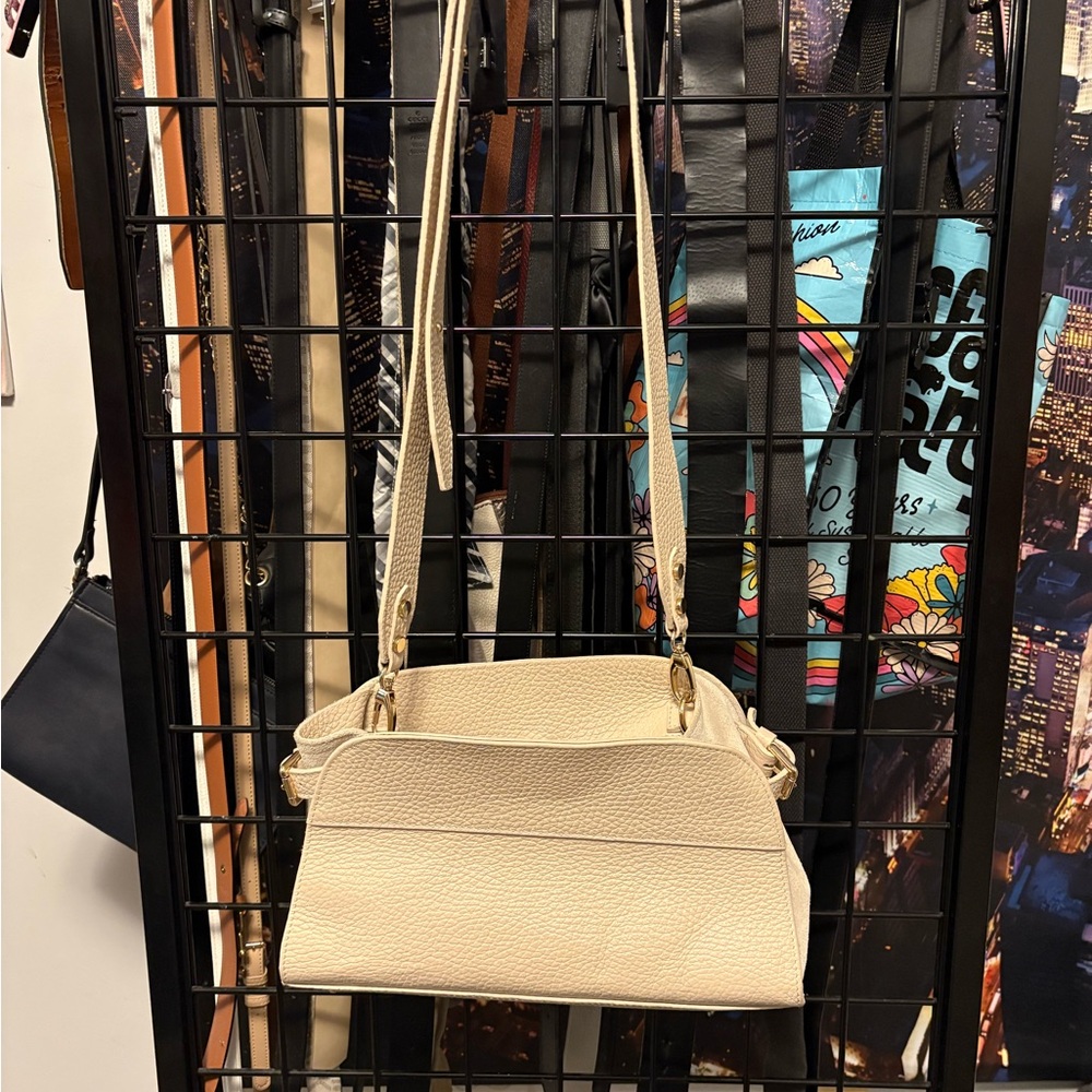 Chic Cream Shoulder Bag
